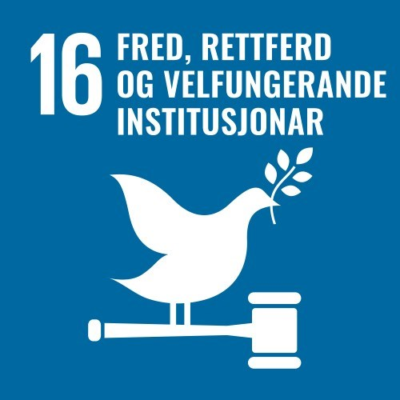 16. Fred, velferd og velfungerende institusjoner