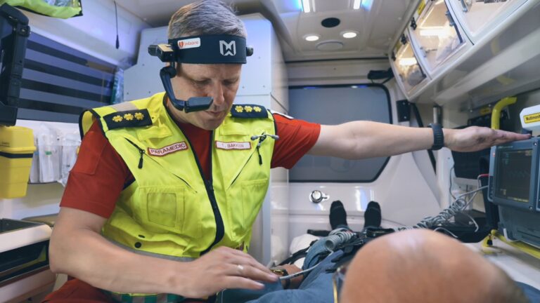 Hodekamera i ambulanse
