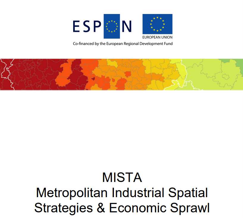 Skjermbilde ESPON MISTA logoer