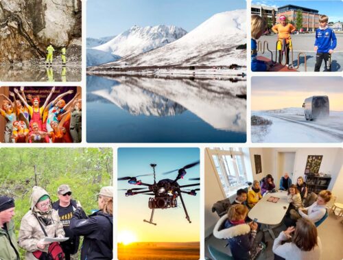 bildekollage fra flere Kolarctic CBC prosjekter