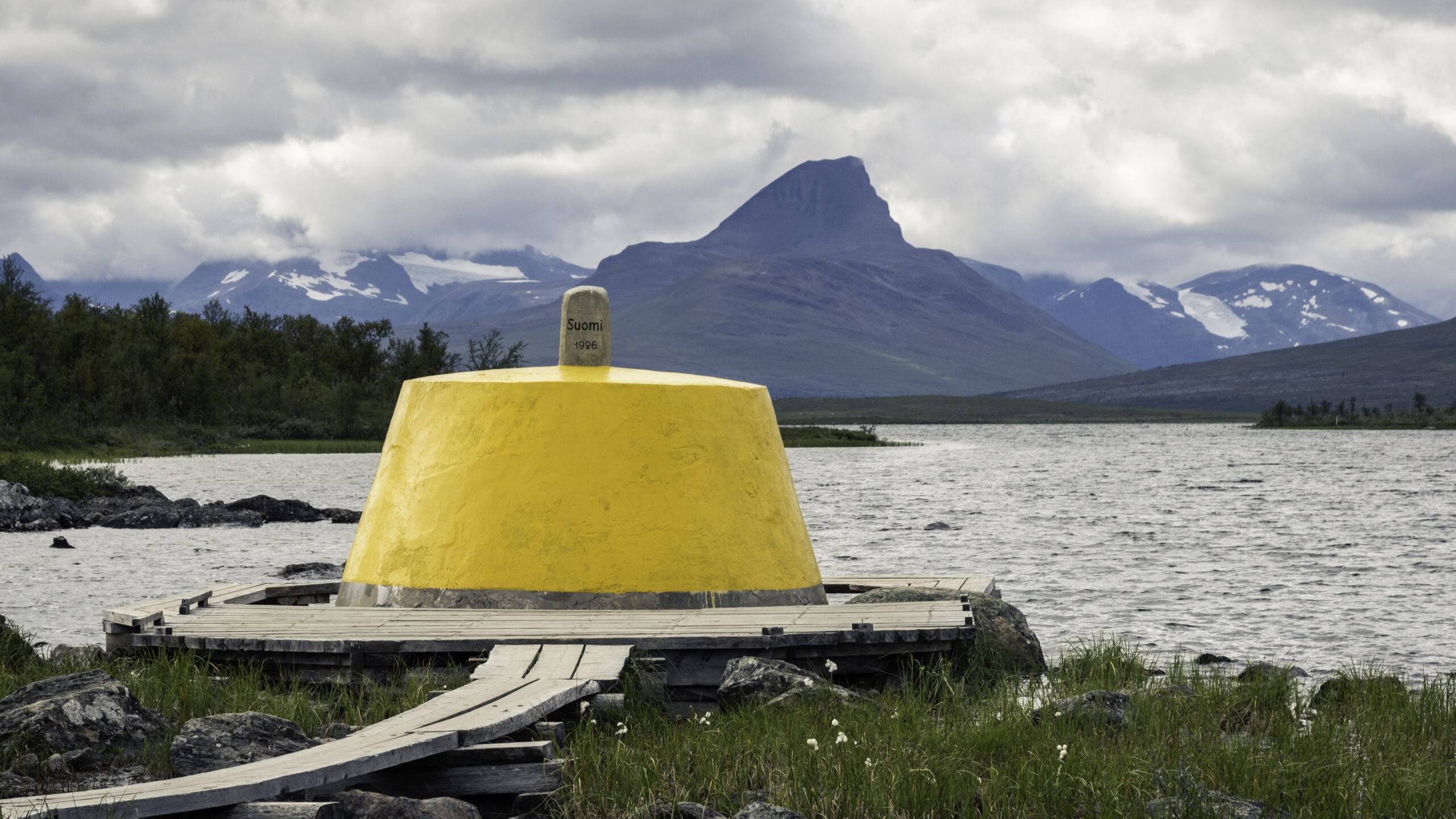 grensemarkering mellom Norge, Finland og Sverige