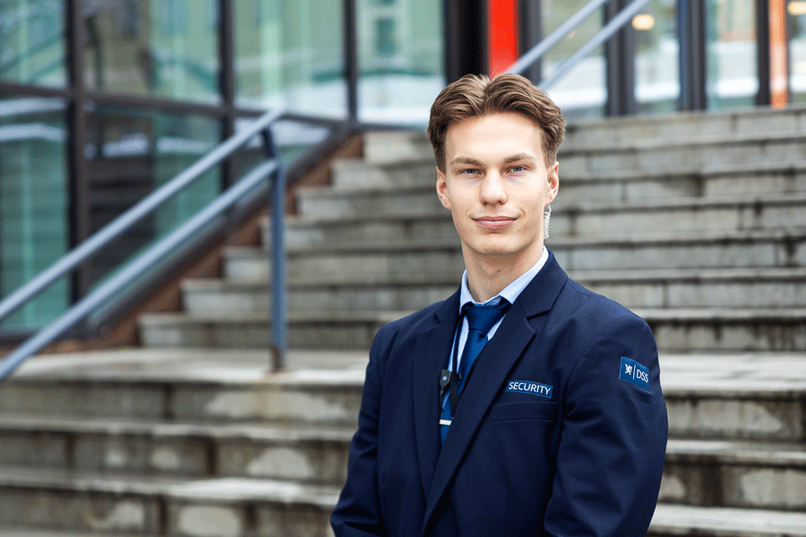 Portrett mannlig lærling.
