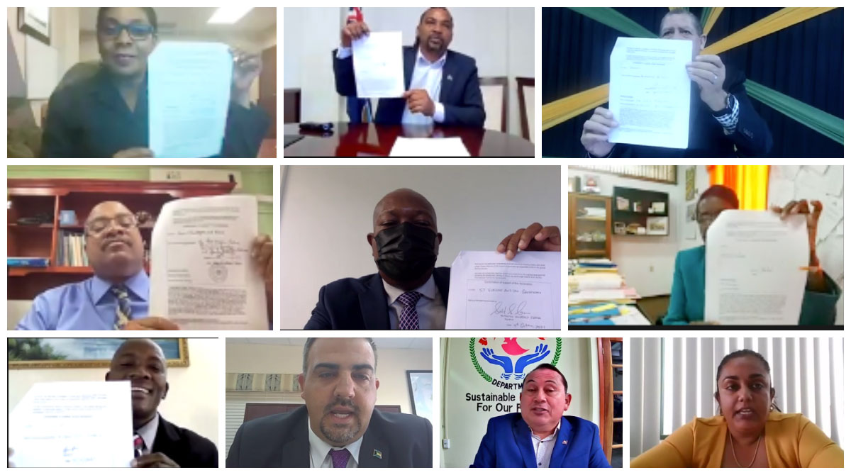 12 CARICOM States sign the Copenhagen Declaration on Transnational Organized Crime in the Global Fishing Industry
