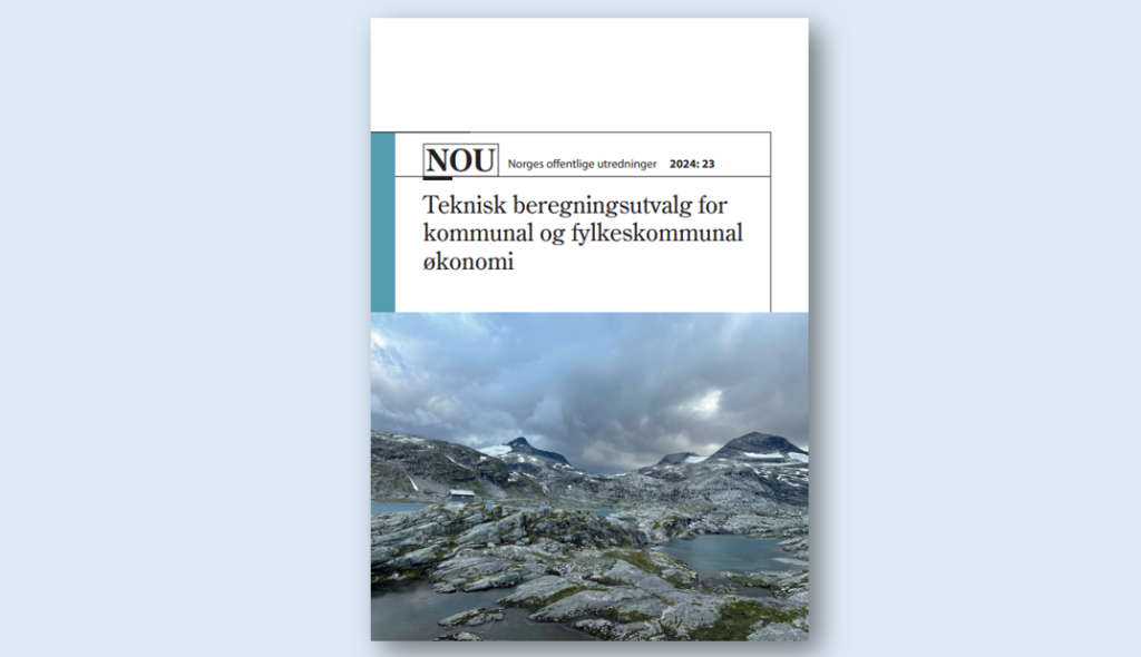 Forsiden på TBUs rapport